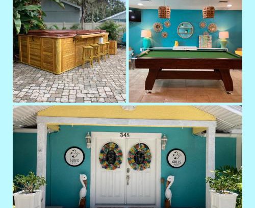 Ozona Hotel | 3Gulls Inn Ozona-Boutique Hotel-Steps from Restaurants & Brewery-SwimSpa Pool-Pet Friendly