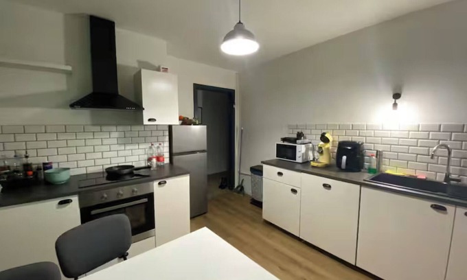 Neudorf Ouest Apartment | 3p with parking, 70 m2 15mn walk from the center