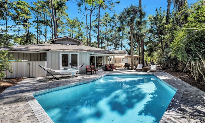 Sea Pines House | 4 Palmetto Place @ Sea Pines | Private Pool | Game Room | 6 Bedrooms!