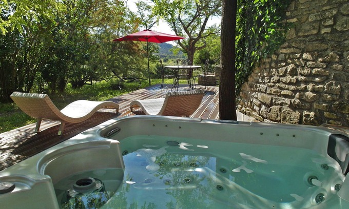 Carnas Cottage | 4 stars cottage for 2 with private intimate garden and private jacuzzi