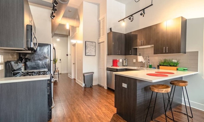 Near South Side Apartment | 420 friendly 2br/2ba with optional parking/sleeps 8