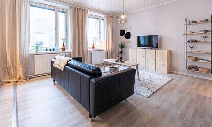 Tampere Apartment | 46m2 large studio apartment with fantastic location in downtown
