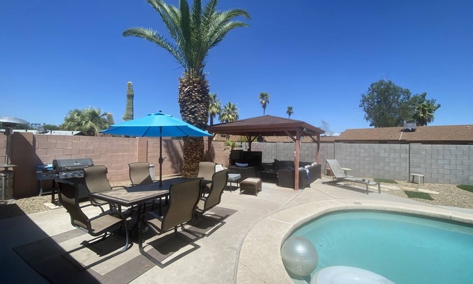 Mesa Grande House | 4BR House Pool/Putting Green Next to Cubs Park and Near ASU