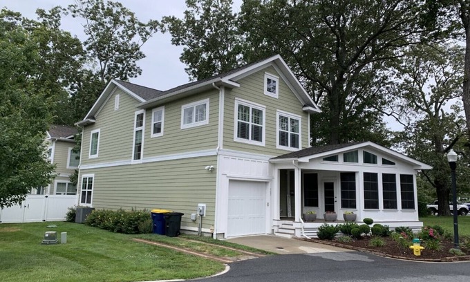 Rehoboth Beach House | 5 Bed on Cul-de-sac Downtown. Playground, Kayak Launch, Bike trails 1/2 block aw