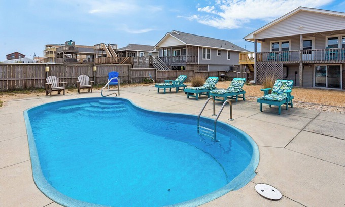 Kitty Hawk House | 5001 Indebted By The Sea * 3 Min Walk to Beach