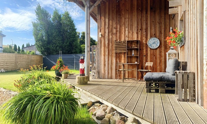 Rugen Island House | 50sqm apartment with two terraces, barbecue area and large outdoor area