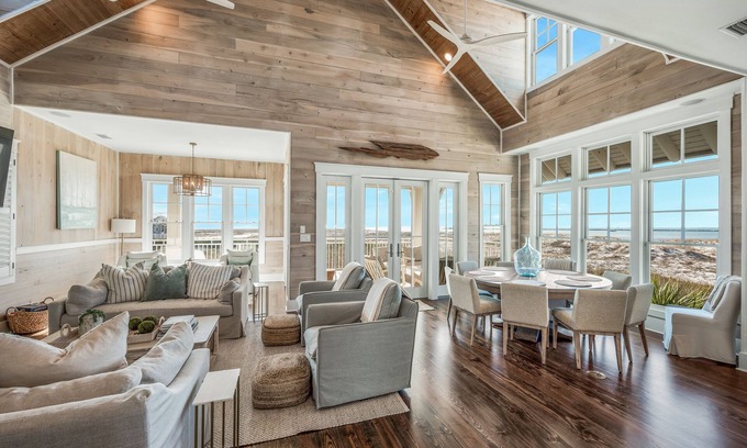 Holiday Isle House | 5BR Designer Home with Gulf Views, Elevator + Beach Access | Pelican Pointe