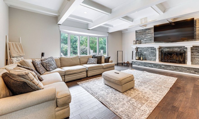 Wayne House | 7,100 Sq Ft Retreat w/Gazebo + Koi Pond in Wayne!