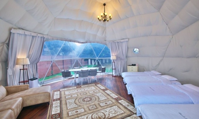 Kujukuri Cabin | 8m dome tent 30 square meters villa house with /Sambu-gun Chiba