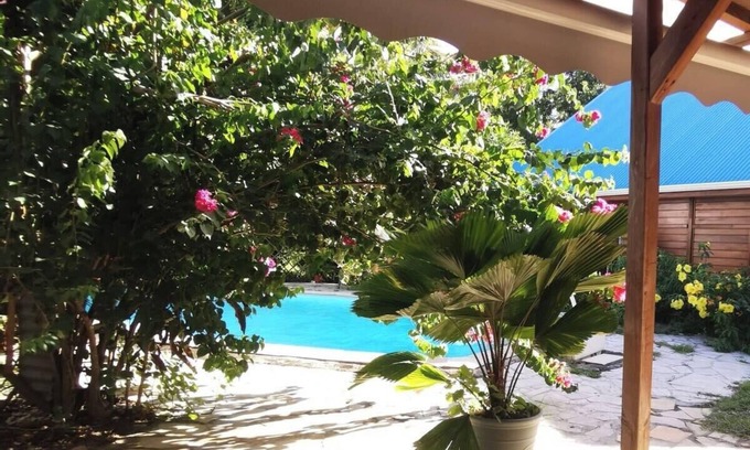 Saint-Charles Apartment | 971F1 - Gîte Sud-Ô-Naturel, "Kaymit" garden view