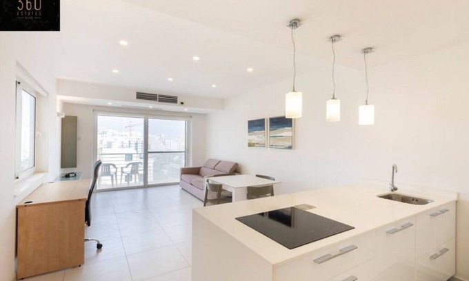 Bellavista Apartment | A 2BR APT in the quaint village of Marsaskala & AC