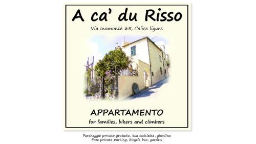 Calice Ligure Apartment | A ca' du Risso - Appartamento - Sea & outdoor for families, bikers and climbers