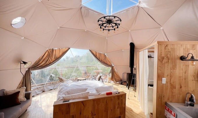 Daisen Cabin | A large glamping facility with a maximum size of 2/Saihaku-gun Tottori