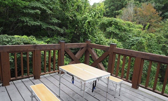 Hoki-cho House | A log house for rent that can be glamped surround / Yonago Tottori