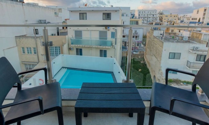 Swieqi Apartment | A lovely 1BR, fully equipped APT with PRVT Balcony