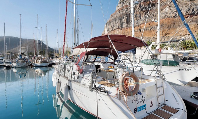 San Sebastian de la Gomera Boat Rental | A New and Original Way to Travel - “Pato Lucas Sail Boat” with Wi-Fi
