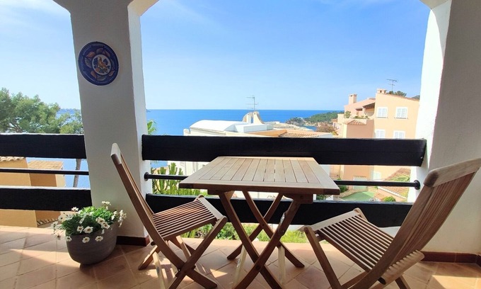Peguera Apartment | A3001 Apartment with sea view for 2 people in Cala Fornells