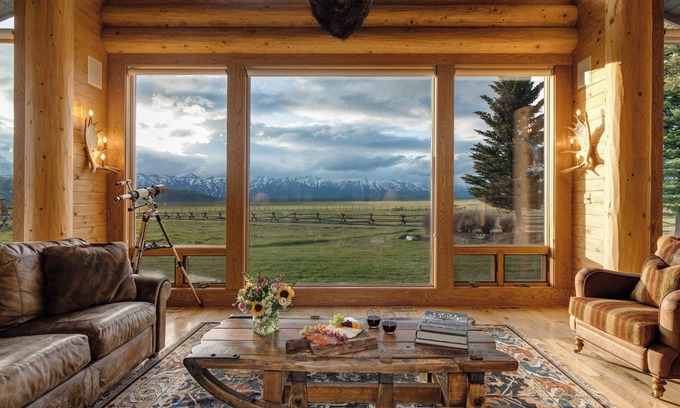 Jackson Hole House | Abode at Grand Teton Vista | Adjacent to Elk Refuge, Private Hot Tub, 15 minutes from downtown Jackson Hole