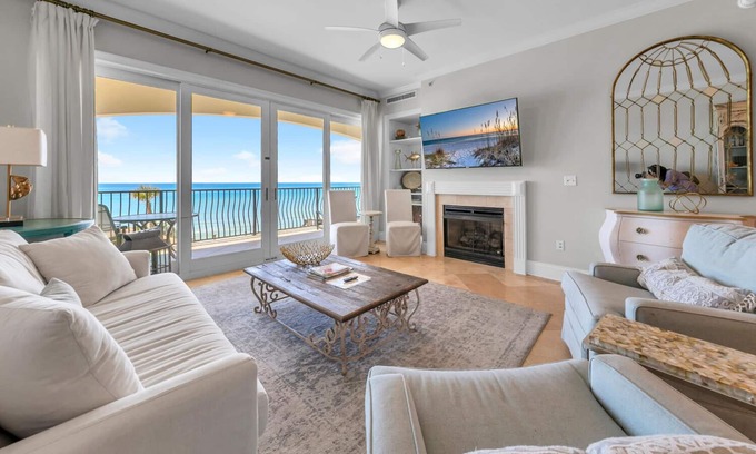 Santa Rosa Beach Condo | Adagio B-204 Beach Front - Beautiful Gulf Front Unit!