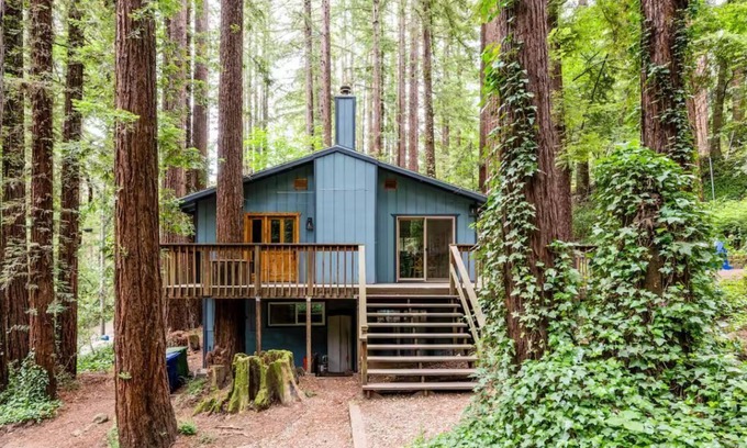 Mount Hermon House | Adventure house under the redwoods, with spa! 🌲