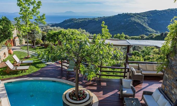 Mileai Villa | Aenaon Residence - Private Pool,Panoramic View,Delicate Elegance [8 peolple]
