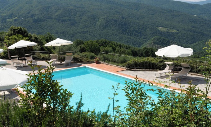 Dicomano Other | Agriturismo "Universal Harmony - Cinciallegra" with Mountain View, Pool, Terrace & Wi-Fi