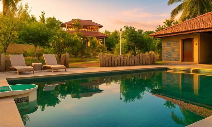 Pollachi Villa | Akshaya Bungalow by Sparsa