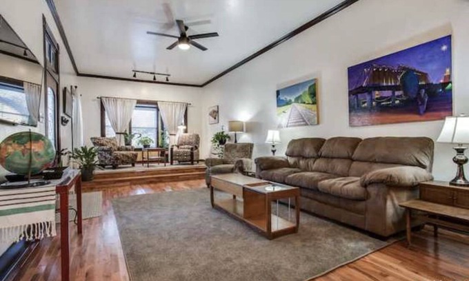 Denver Heights House | Alamo City Former Library Historic Home, Parking, BBQ, Firepit, Gated Side-Yards