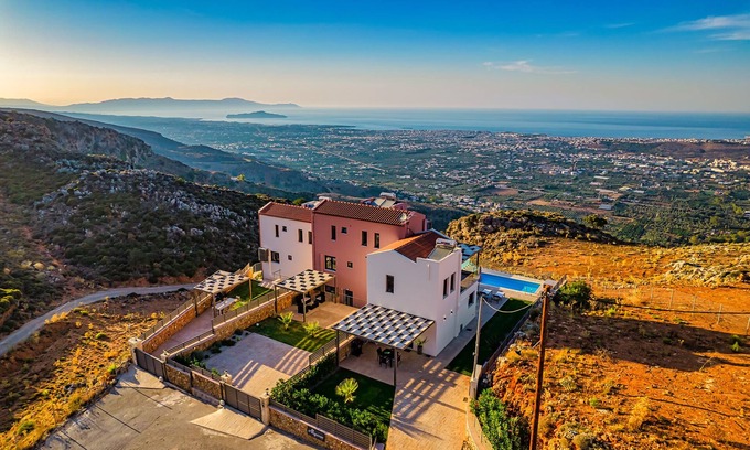 Katochori Villa | Aliganou village - complex of 3 villas - 3 private pools