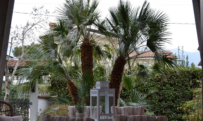 Cinquale Villa | All inclusive large house with garden, air conditioning, quiet and near the sea