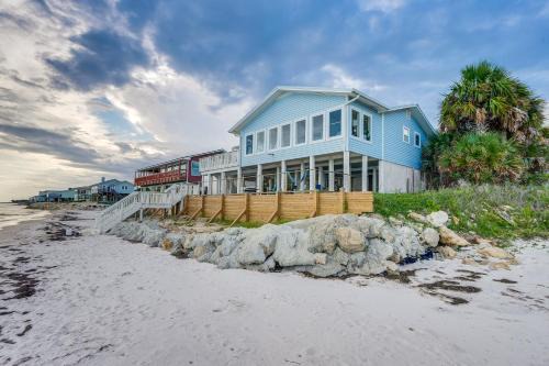 Alligator Point House | Alligator Point Beachfront Home with Private Hot Tub