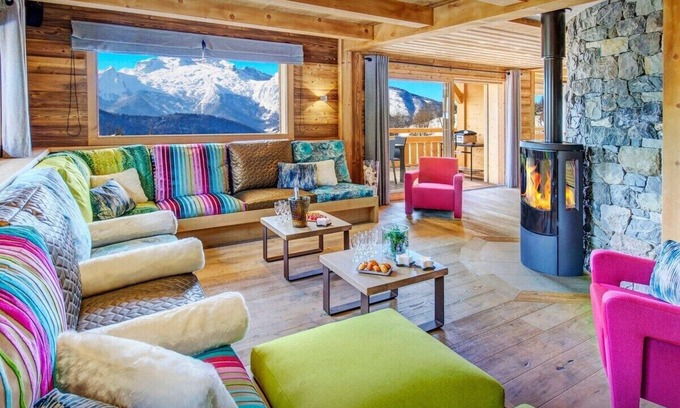 Manigod Ski Chalet | Alpine break with pool, jacuzzi and sauna