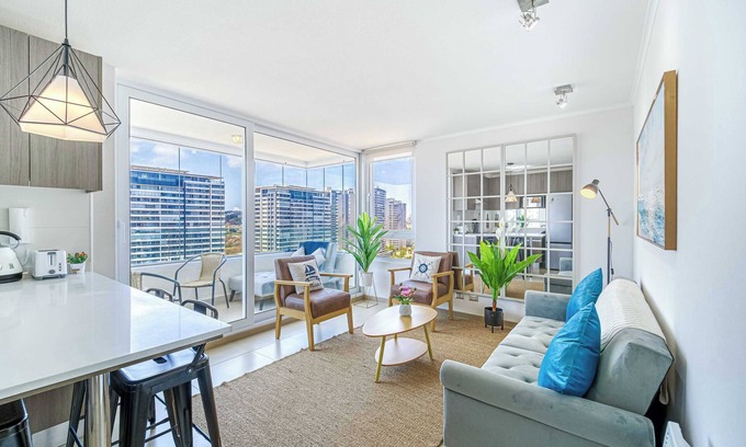 Concon Apartment | Altos del Mar - 2B Parking & Views