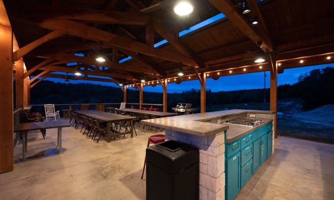 Dripping Springs Resort | Amazing 11 Casita resort w/pool pavilion Great for reunions, retreats and groups