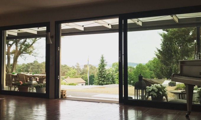 Karlshamn House | Amazing house with ses view and pool - only 5 min to both ocean and city center