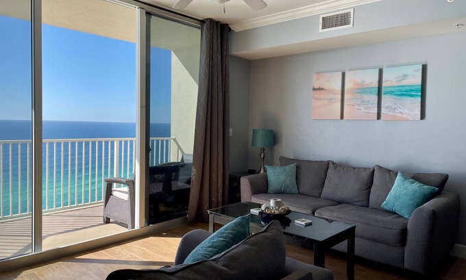 Panama City Beach Condo | Amazing Views! - GULF/BEACH FRONT 1BR+BunkRoom/2Bath at Tidewater Beach Resort