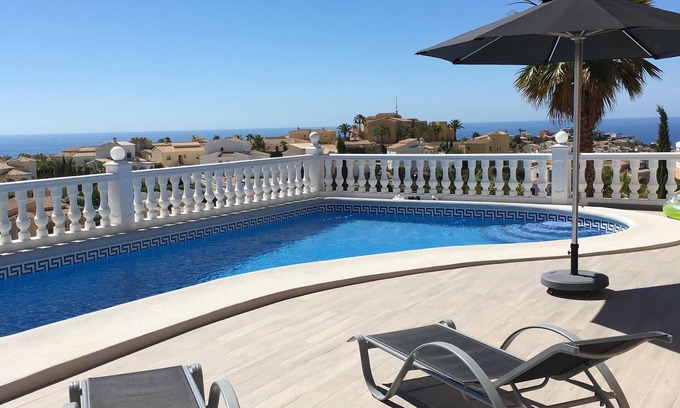 Cumbre del Sol Villa | Amazing villa with sea view, private pool, air conditionning and wi-fi