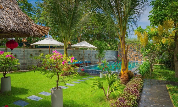 Cam An Villa | An Bang Garden - 4BR pool villa- 3 mins walk to An Bang beach.
