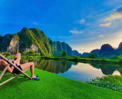 Hoa Lu Cabin | An Riverside Ecolodge