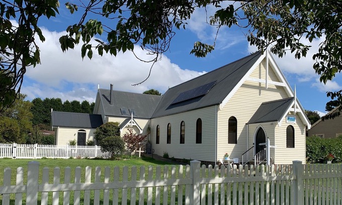 Robertson House | Angel Place church built in 1895, with a unique creative interior.