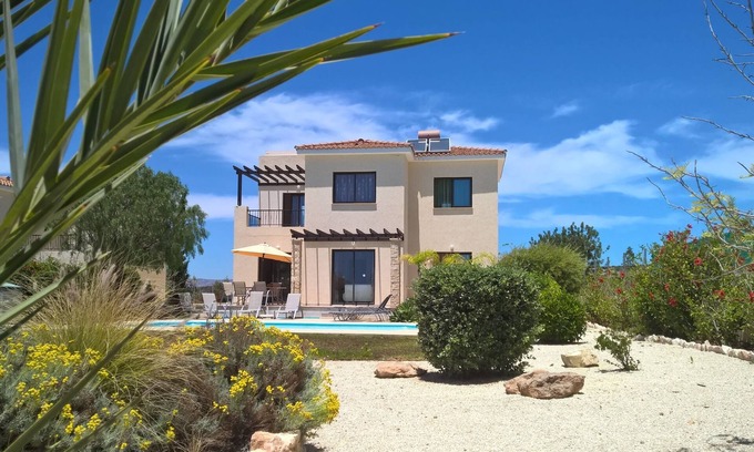 Kouklia Villa | Anita's Place, Stunning Villa with Private Heated Pool