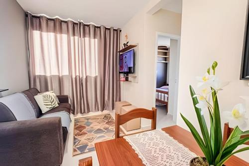 Ourinhos Apartment | Apê elegante com ar, vaga e ótima localização