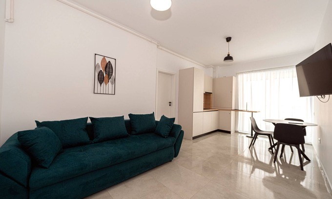 Chiajna Apartment | Apartament Deluxe cu 2 dormitoare + Living - Ap. 1 - Habitat ApartHotel