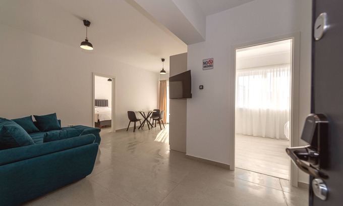Chiajna Apartment | Apartament Deluxe cu 2 dormitoare + Living - Ap. 6 - Habitat ApartHotel