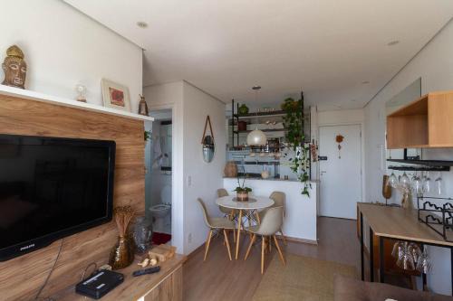 Sao Paulo Apartment | Apartamento com lazer, wi-fi e garagem em Jaragua