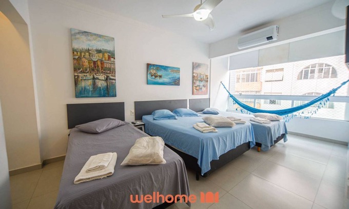 Santos Apartment | Apartamento em Santos a 50m da Praia do Gonzaga