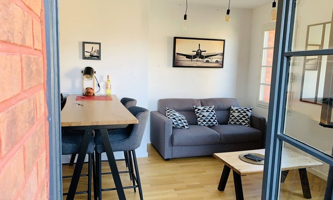 Moyenneville Apartment | Apartment 100 m from the Bay of the Somme