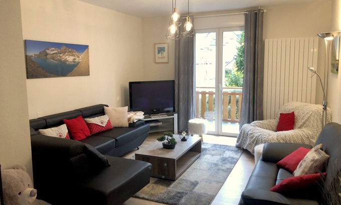 Saint-Lary-Soulan Apartment | Apartment 100 m2, 4 bedrooms at 400m cable car/500m town center, WIFI