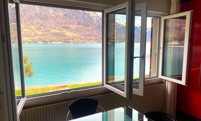 Boenigen Apartment | Apartment 2. Lakeside property. Amazing Views, balcony & garden.