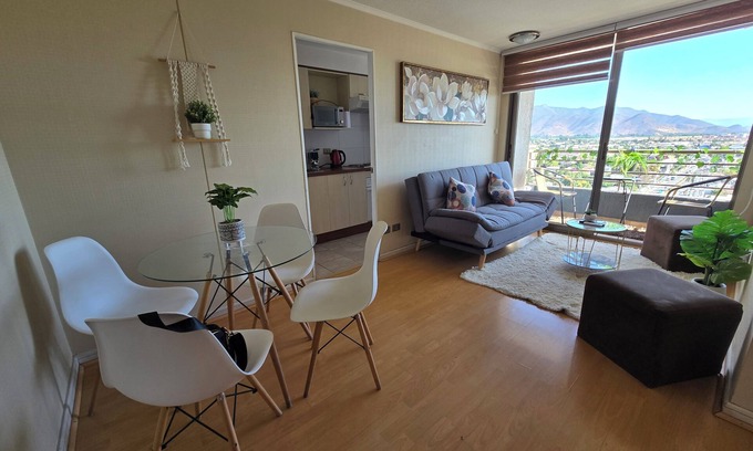 Rancagua Apartment | Apartment beautiful view and location in downtown Rancagua WiFi and Parking